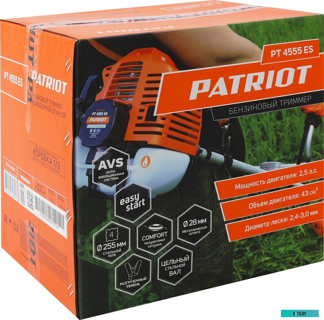 250108045 Триммер бензиновый PATRIOT PT 4555ES Country [250108045]