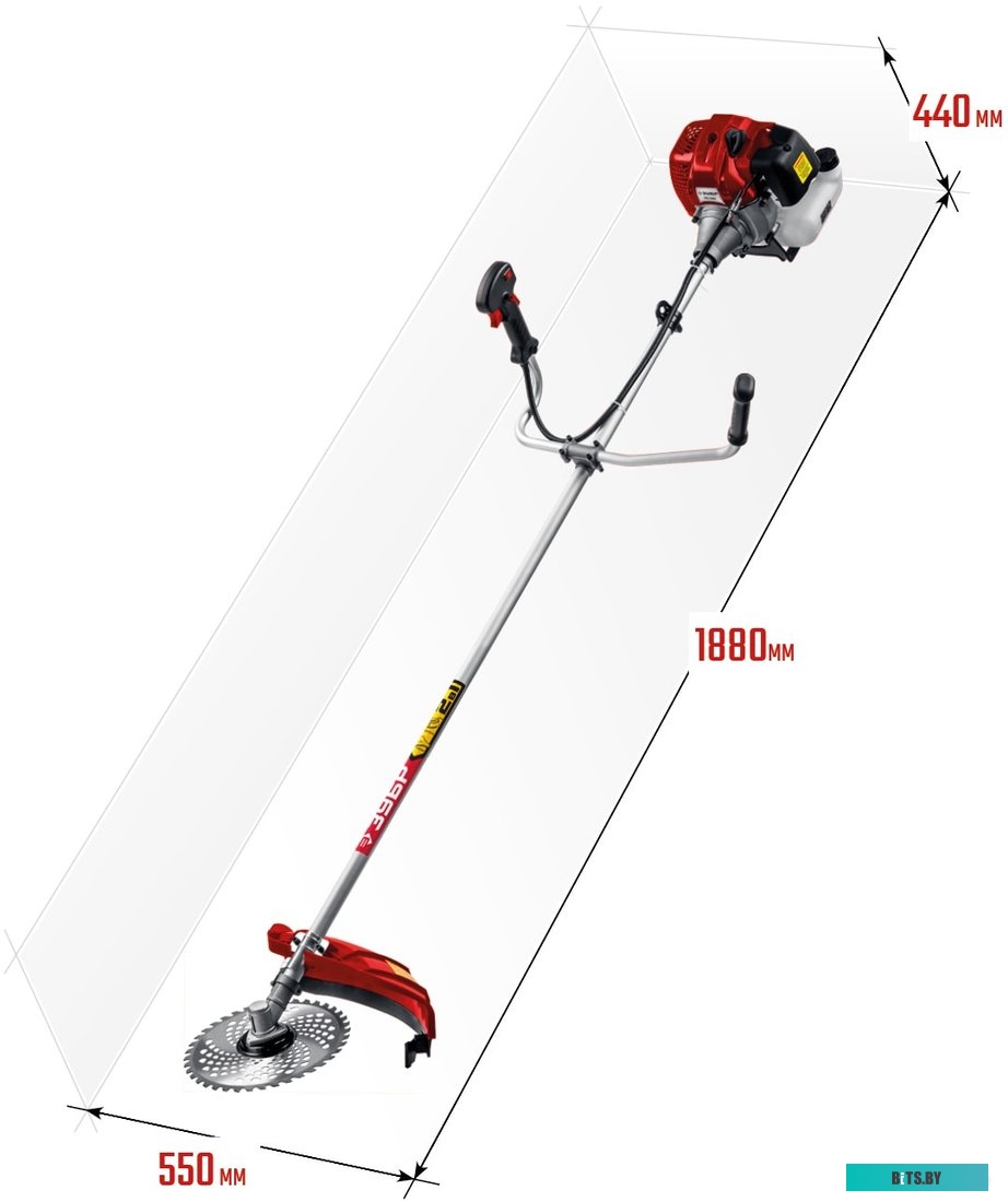 КРБ-2500 Триммер бензиновый Зубр КРБ-2500,  (комплект из 2-х коробок)