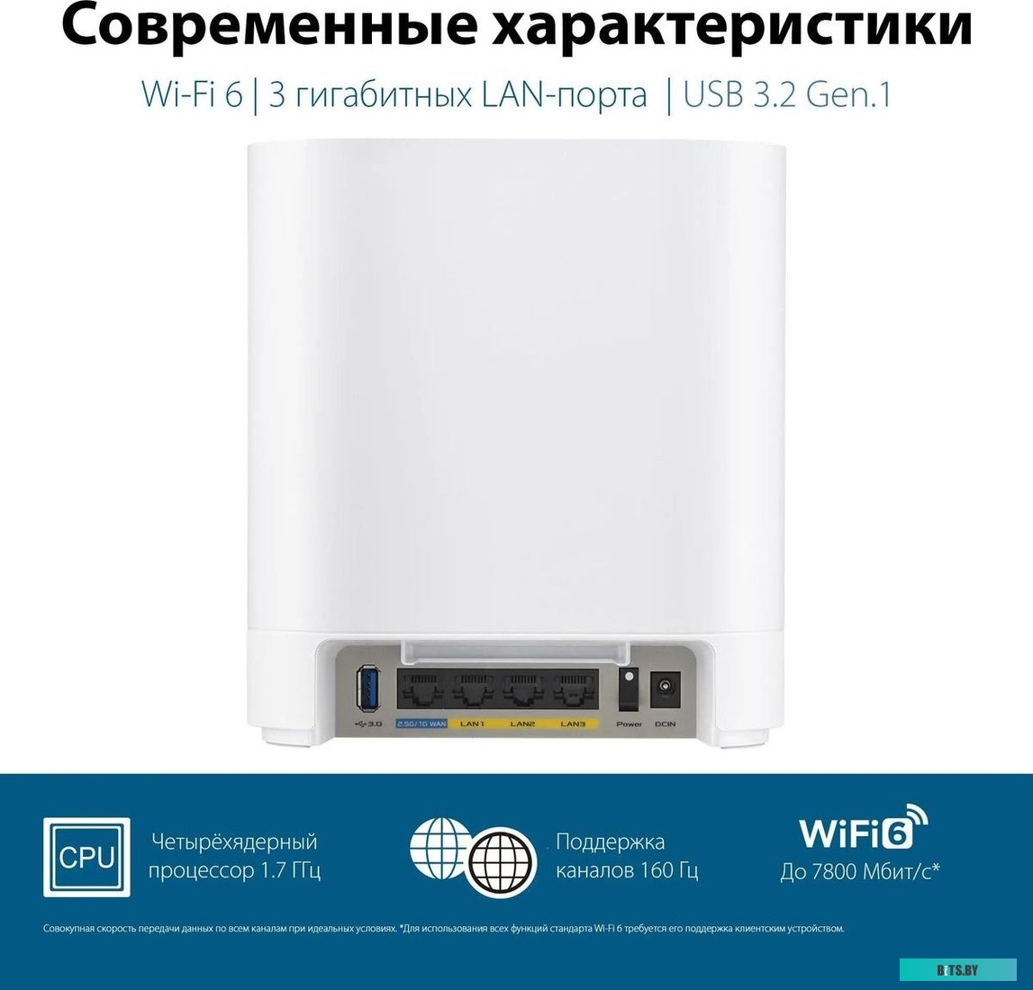 EBM68 (W-2-PK) ASUS ExpertWiFi EBM68 (2 шт)