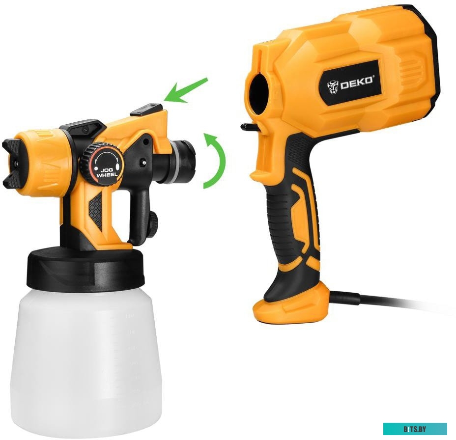 018-1043 Краскопульт DEKO DKSG55K1 HVLP [018-1043]