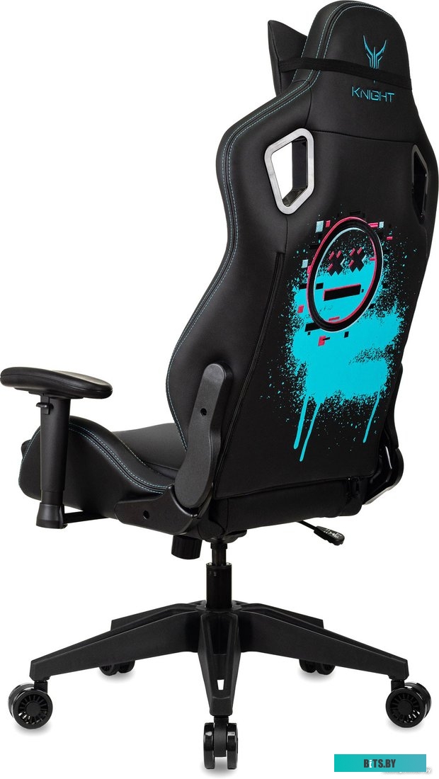 Бюрократ Knight Outrid Smile (экокожа черный)