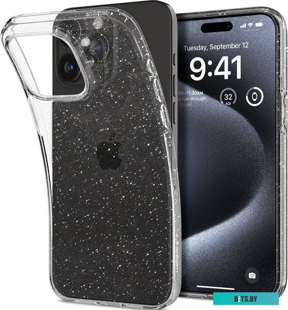 Чехол Spigen Liquid Crystal Glitter для iPhone 15 Pro ACS06701