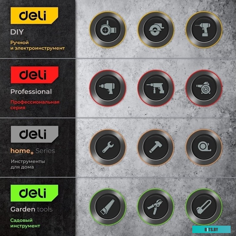 DL130014B Набор ключей Deli DL130014B