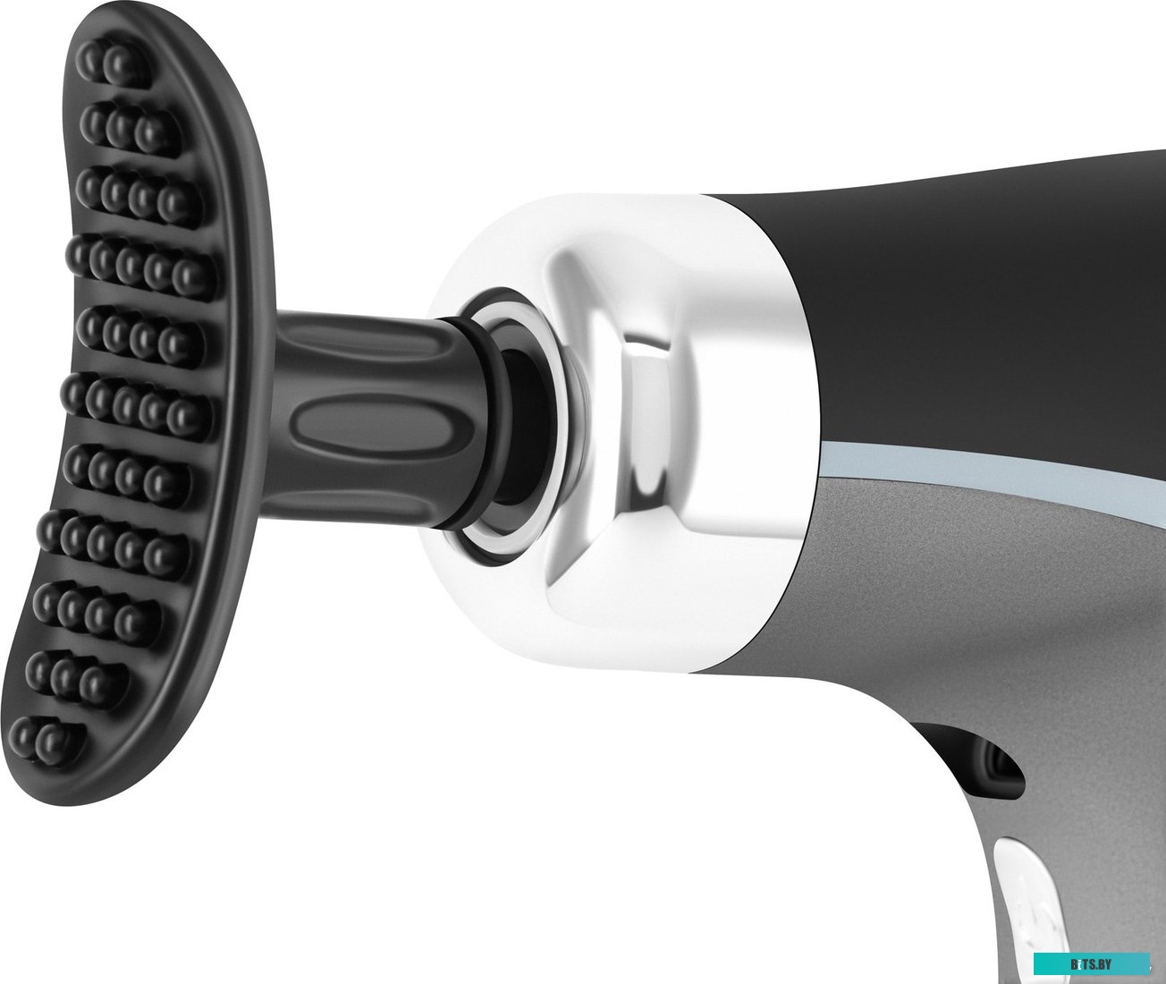 H-MG893 Массажер для тела Hyundai H-MG893,  серебристый,  черный