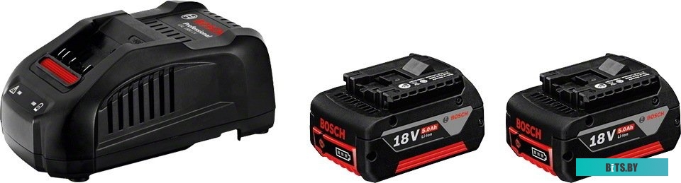 Аккумуляторная батарея Bosch 1600A00B8J, 18В, 5Ач, Li-Ion