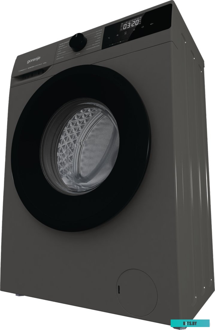 W2NHPI62SCSS Стиральная машина Gorenje W2NHPI62SCSS, с фронтальной загрузкой, с паром, 6кг, 1200об/мин, инверторная