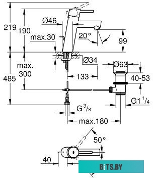 22345000 Духовой шкаф ЭДВ ДА 622-02 К46 GEFEST