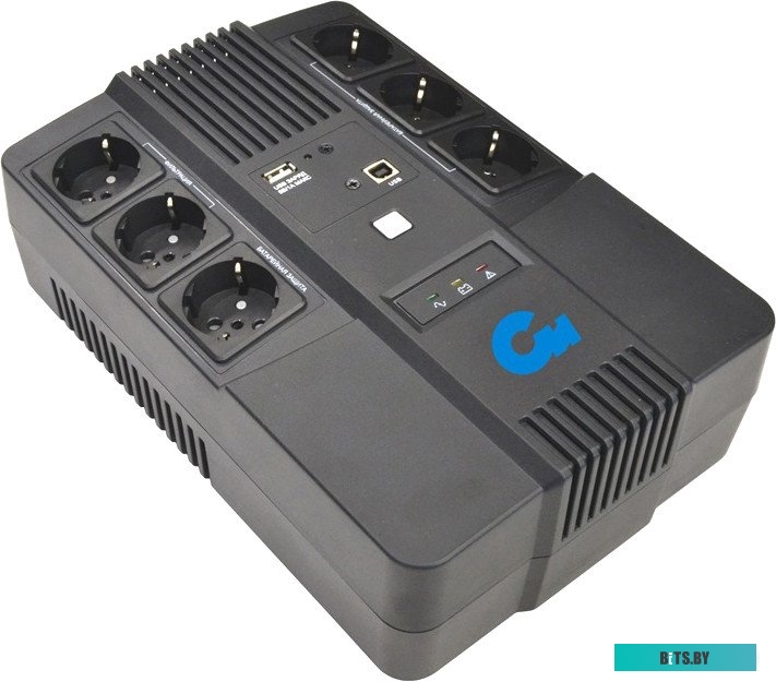 АПСМ.435241.009-02.02 ИБП Связь Инжиниринг СИПБ08БА.6-11/ЛИ (2*Schuko, USB) 480W/800VA 