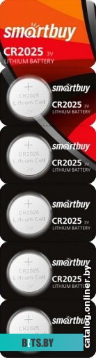 Батарейки SmartBuy Lithium CR2025 5 шт. SBBL-2025-5B