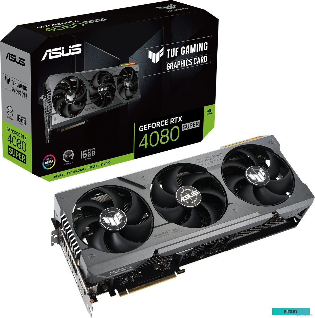 90YV0KA1-M0NA00 TUF-RTX4080S-16G-GAMING ASUS TUF Gaming GeForce RTX 4080 Super 16GB GDDR6X TUF-RTX4080S-16G-GAMING