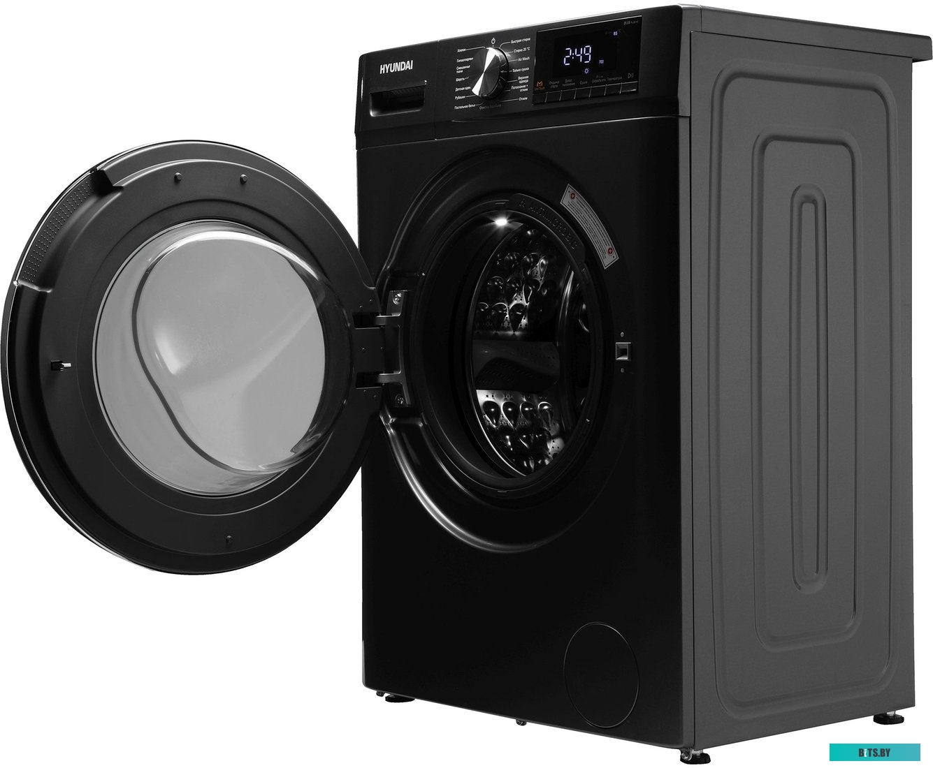 WFD8401 Стиральная машина Hyundai WFD8401, с фронтальной загрузкой, 8кг, 1400об/мин, с сушкой