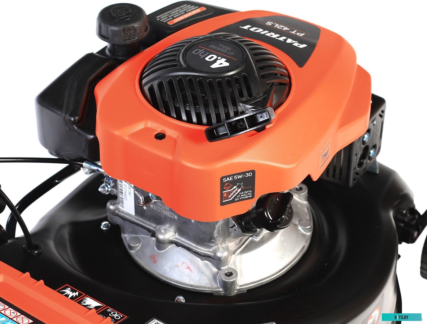 512109004 Газонокосилка бензиновая Patriot PT42LS,  41см, самоходная [512109004]