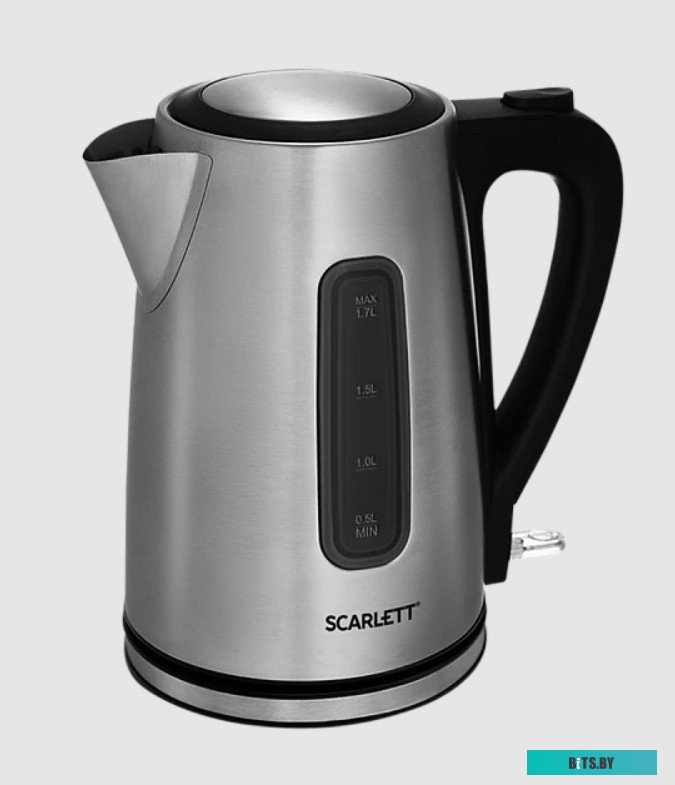 SC-EK21S13 Чайник электрический Scarlett SC-EK21S13, 2200Вт, серебристый и черный