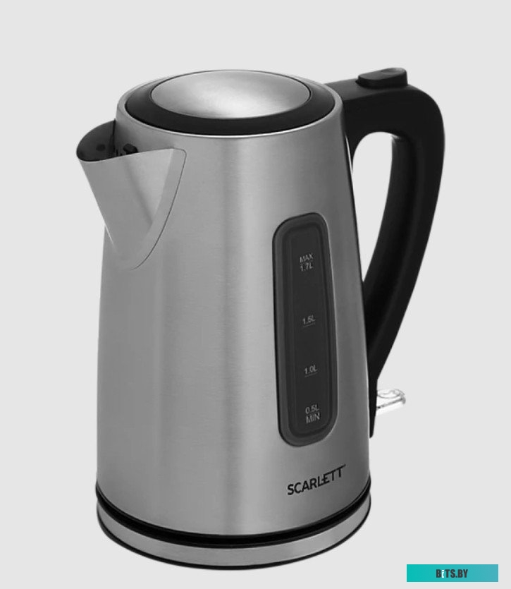 SC-EK21S13 Чайник электрический Scarlett SC-EK21S13, 2200Вт, серебристый и черный