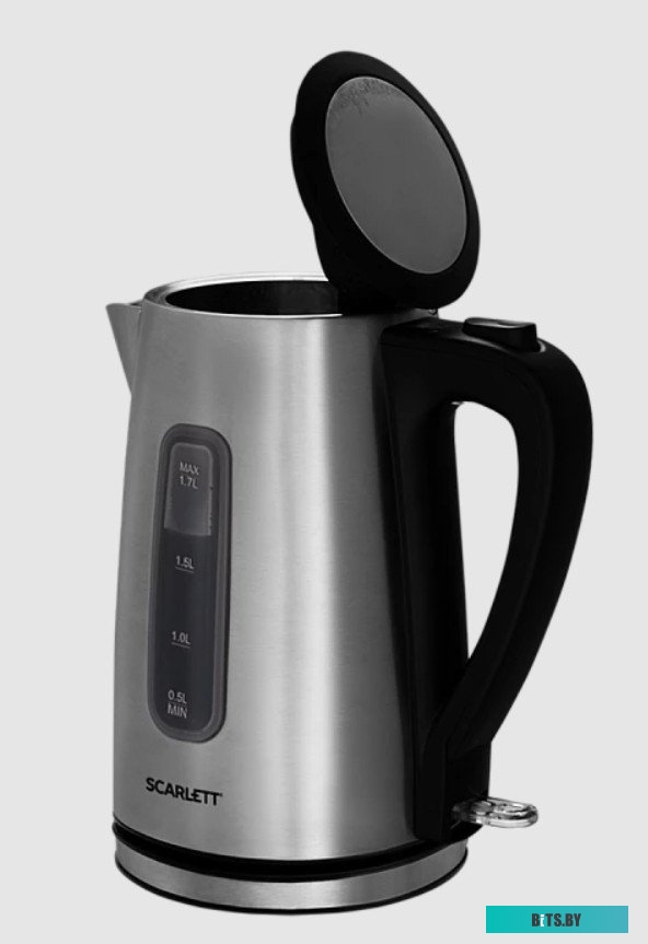 SC-EK21S13 Чайник электрический Scarlett SC-EK21S13, 2200Вт, серебристый и черный