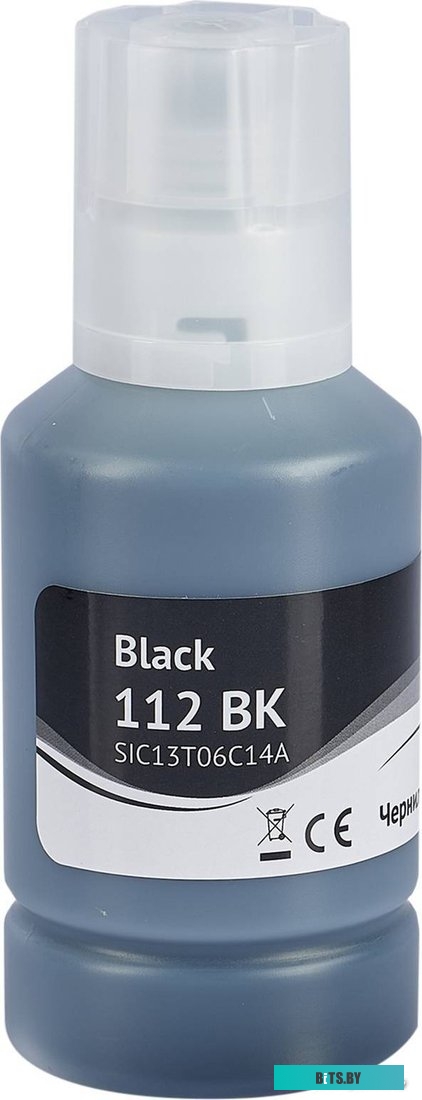 Чернила Sakura Printing SIC13T06C14A (аналог Epson 112 BK)