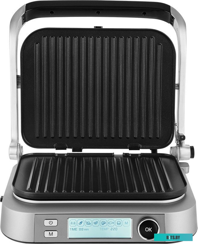 RGM-M816P Электрогриль RED solution SteakPRO RGM-M816P,  черный и серебристый