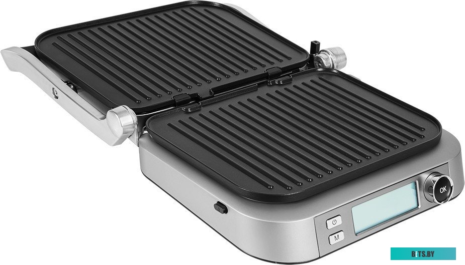 RGM-M816P Электрогриль RED solution SteakPRO RGM-M816P,  черный и серебристый