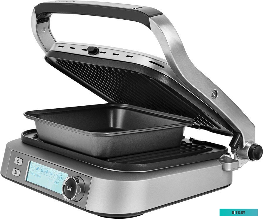 RGM-M816P Электрогриль RED solution SteakPRO RGM-M816P,  черный и серебристый