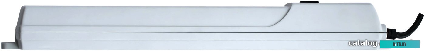 Сетевой фильтр (удлинитель) ZIS Pilot S 6 розеток, 10 м, серый