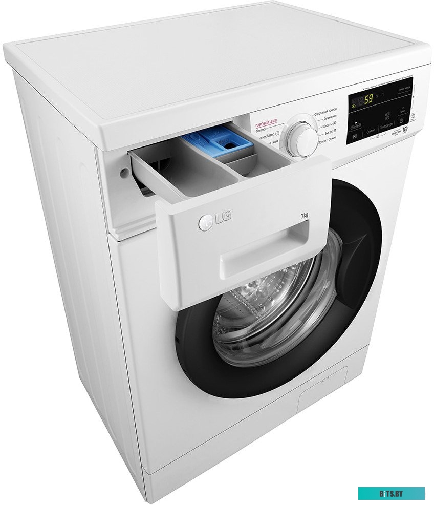 F2J3HS8W Стиральная машина LG F2J3HS8W, с фронтальной загрузкой, с паром, 7кг, 1200об/мин, инверторная