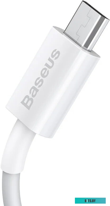 Кабель Baseus CAMYS-A02 USB Type-A - microUSB (2 м, белый)