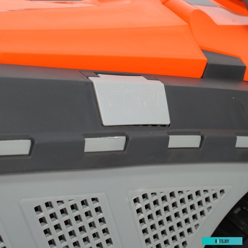 512201435 Газонокосилка аккумуляторная Patriot CM 435 XL,  37см, несамоходная,  2.5Ач, с ЗУ [512201435]