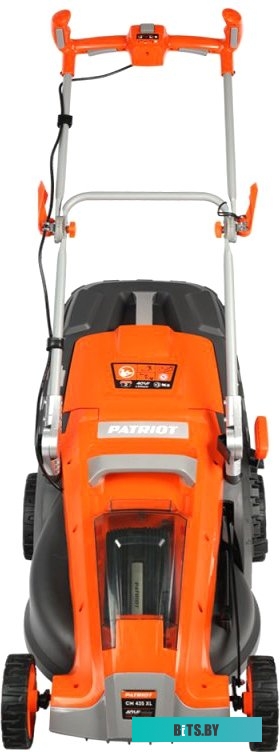 512201435 Газонокосилка аккумуляторная Patriot CM 435 XL,  37см, несамоходная,  2.5Ач, с ЗУ [512201435]