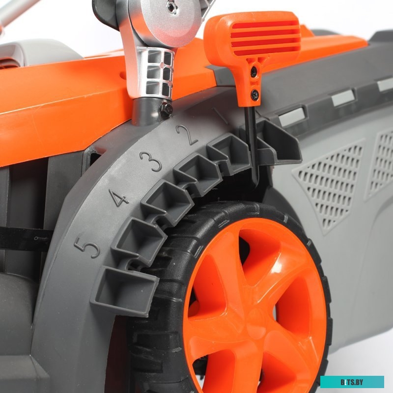 512201435 Газонокосилка аккумуляторная Patriot CM 435 XL,  37см, несамоходная,  2.5Ач, с ЗУ [512201435]