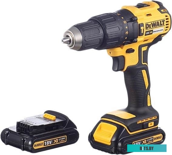 DCD778S2T-QW Ударная дрель-шуруповерт DeWALT DCD778S2T, 1.5Ач,  с двумя аккумуляторами [dcd778s2t-qw]