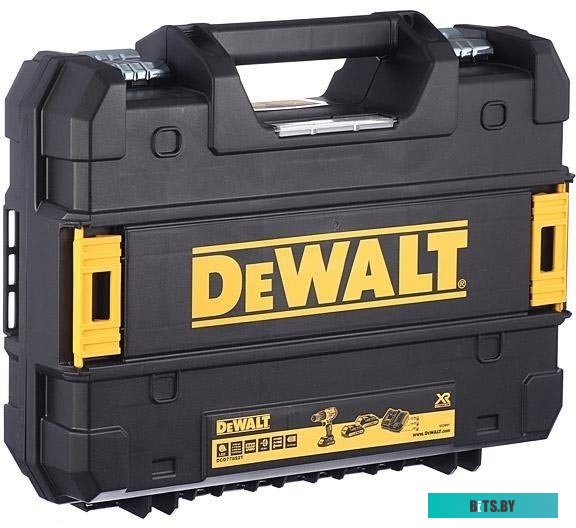 DCD778S2T-QW Ударная дрель-шуруповерт DeWALT DCD778S2T, 1.5Ач,  с двумя аккумуляторами [dcd778s2t-qw]