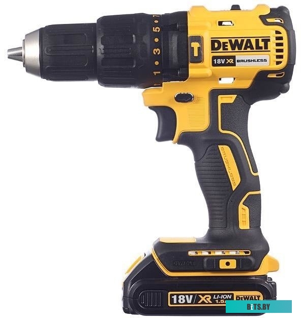 DCD778S2T-QW Ударная дрель-шуруповерт DeWALT DCD778S2T, 1.5Ач,  с двумя аккумуляторами [dcd778s2t-qw]