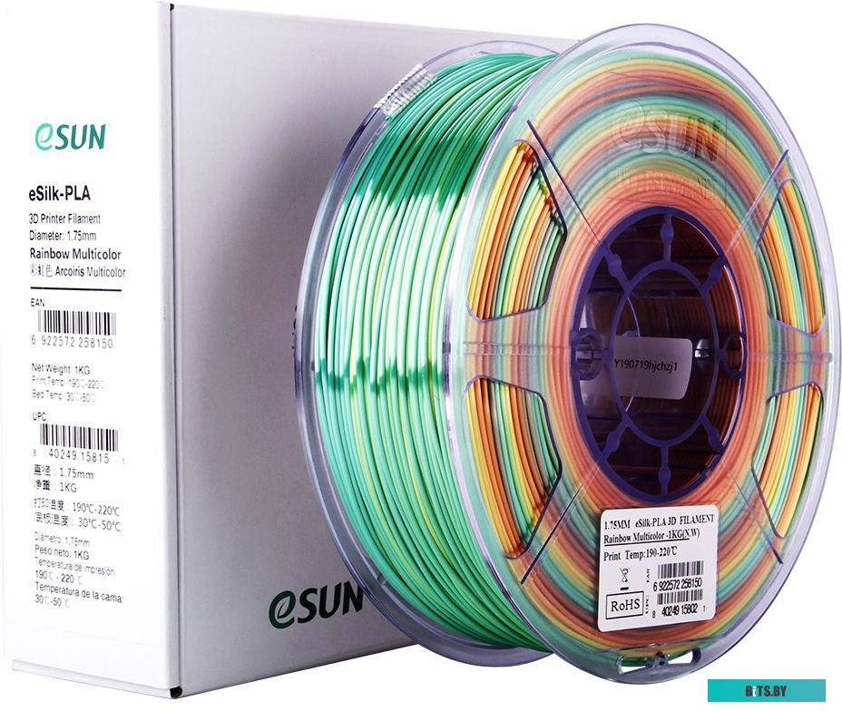 Т0033347 eSUN eSilk PLA 1.75 мм 1000 г (переходный)