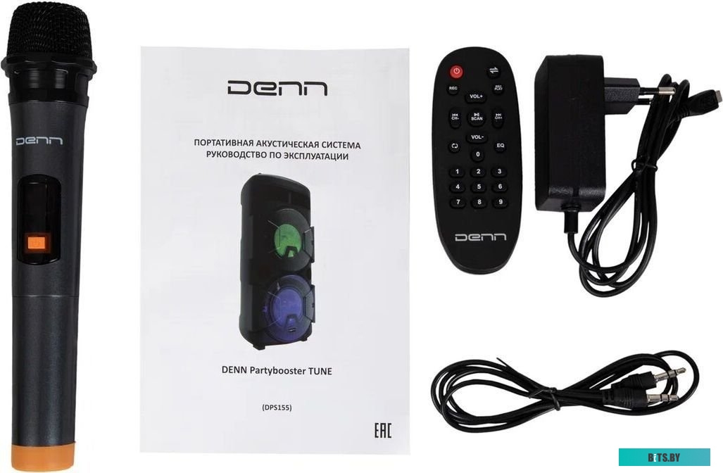 Портативная аудиосистема Denn DPS155