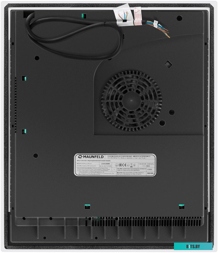 КА-00019765 Индукционная варочная поверхность Maunfeld CVI453SBWH белый