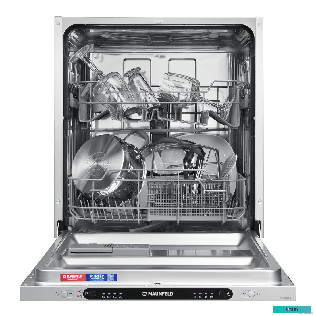 КА-00021070 Посудомоечная машина встраив. Maunfeld MLP6242G02 2100Вт полноразмерная
