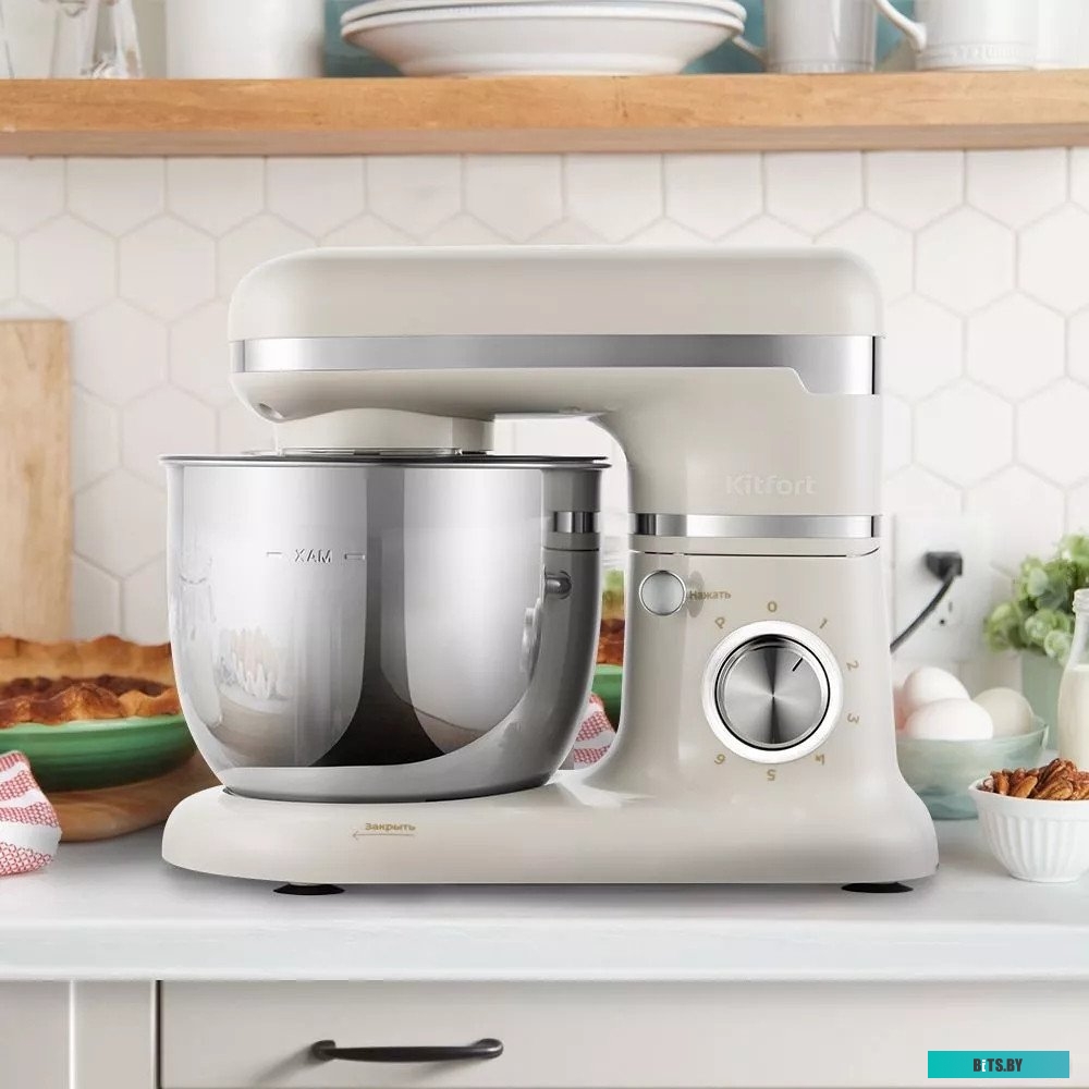 KT-3422-2 Планетарный миксер Kitfort KT-3422-2 (бежевый)