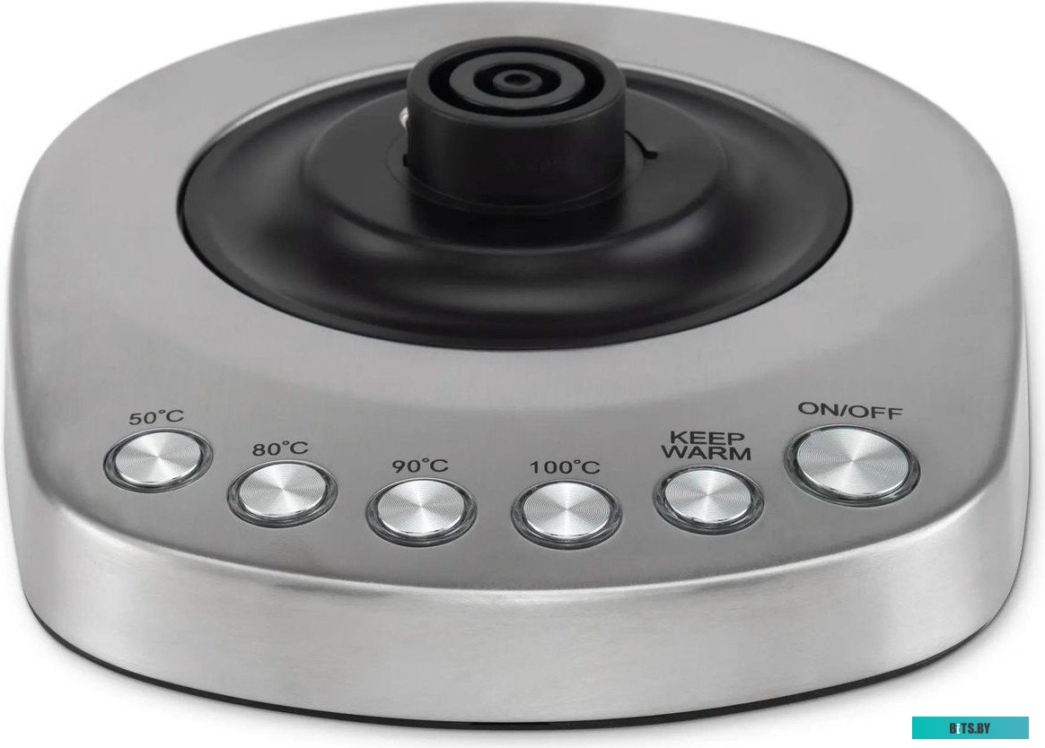 HYK-S7770 Чайник электрический Hyundai HYK-S7770, 2200Вт, серебристый и черный