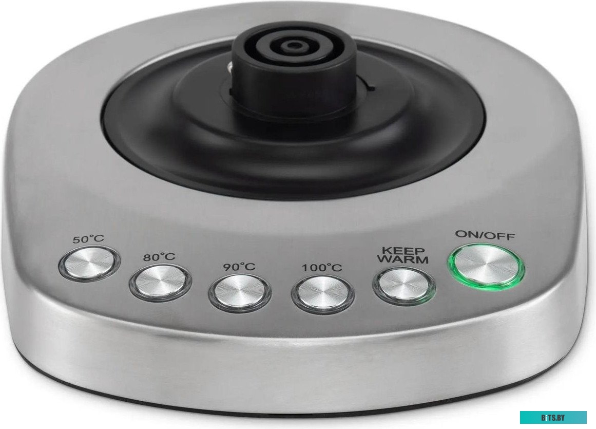 HYK-S7770 Чайник электрический Hyundai HYK-S7770, 2200Вт, серебристый и черный