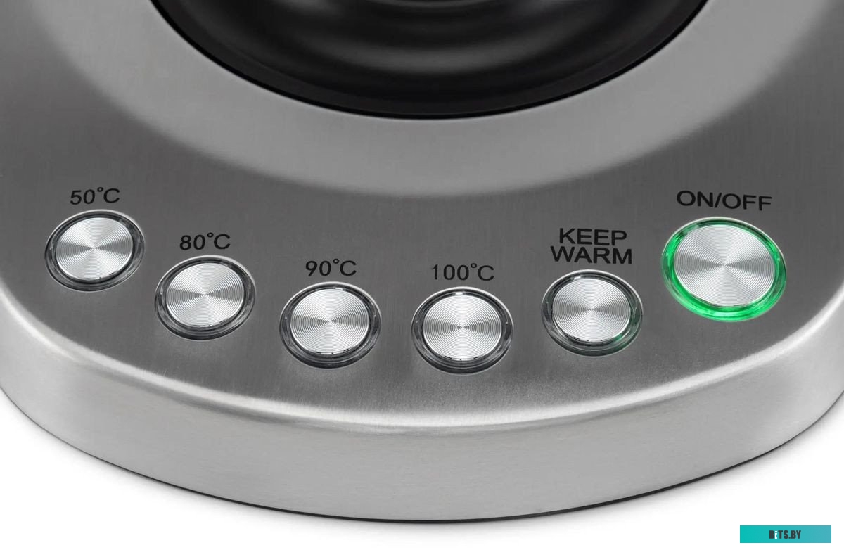 HYK-S7770 Чайник электрический Hyundai HYK-S7770, 2200Вт, серебристый и черный