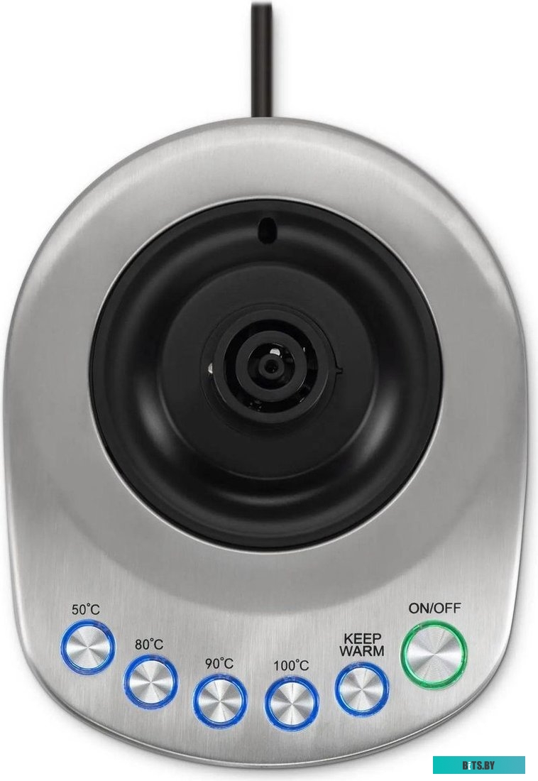 HYK-S7770 Чайник электрический Hyundai HYK-S7770, 2200Вт, серебристый и черный