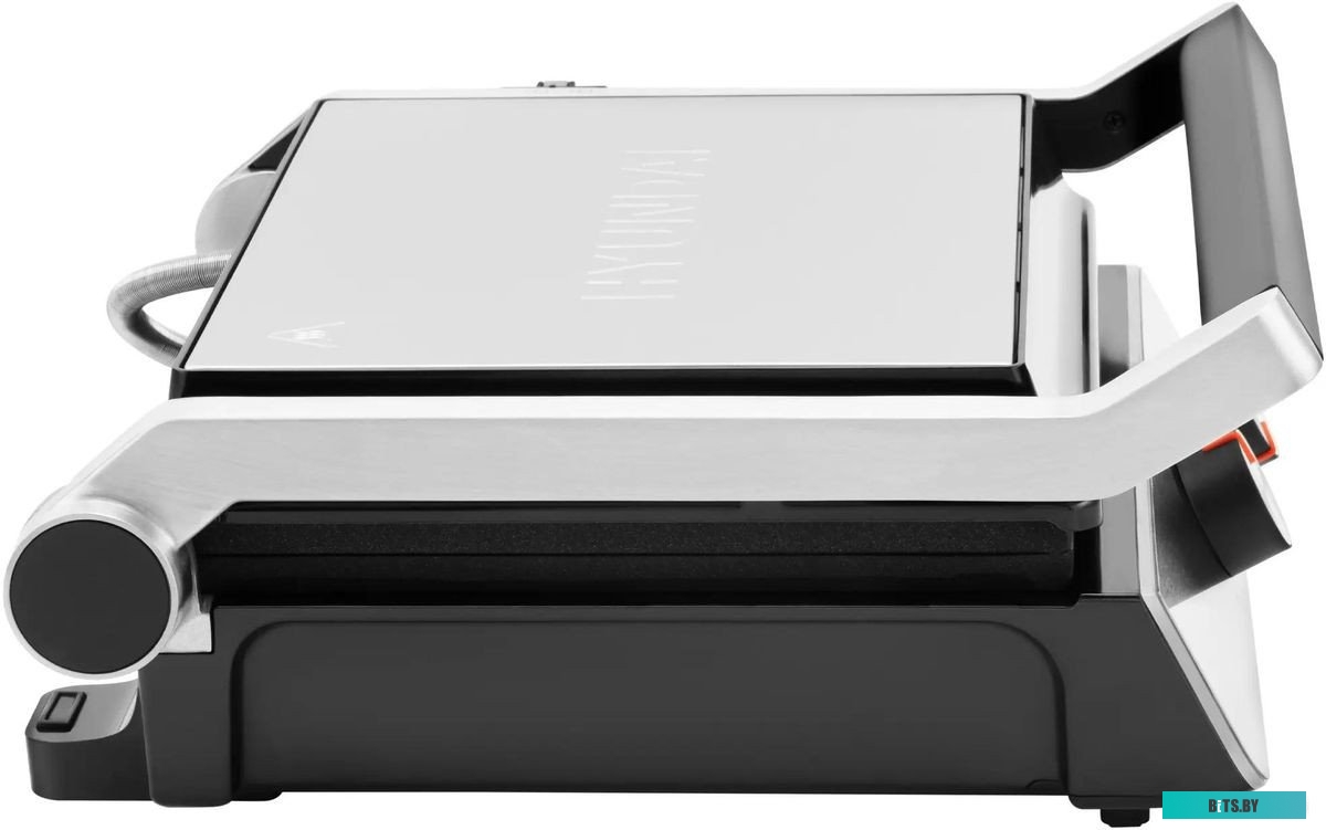 HYG-4046 Электрогриль Hyundai HYG-4046,  черный и серебристый