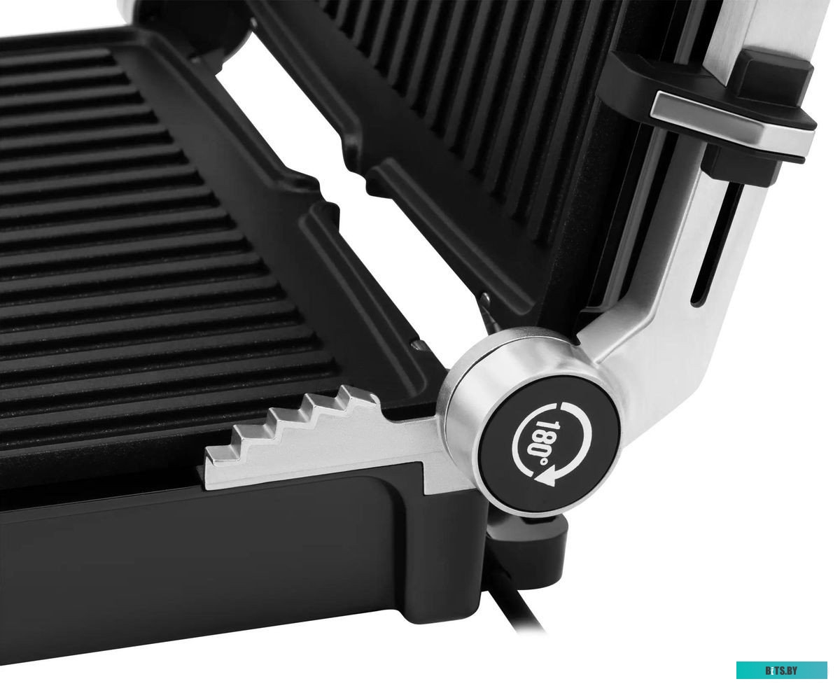 HYG-4046 Электрогриль Hyundai HYG-4046,  черный и серебристый