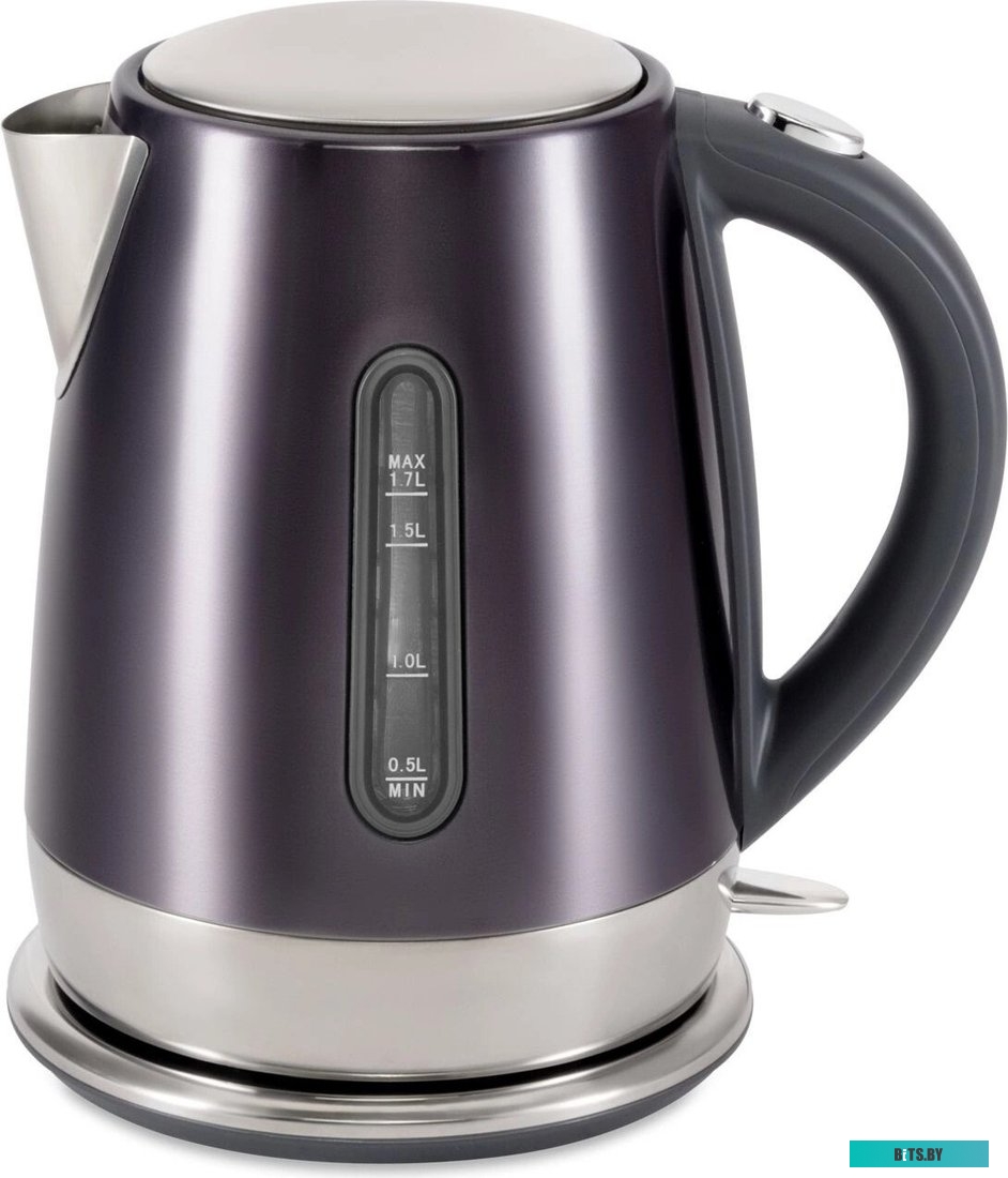 HYK-S7777 Чайник электрический Hyundai HYK-S7777, 2200Вт, графит и серебристый