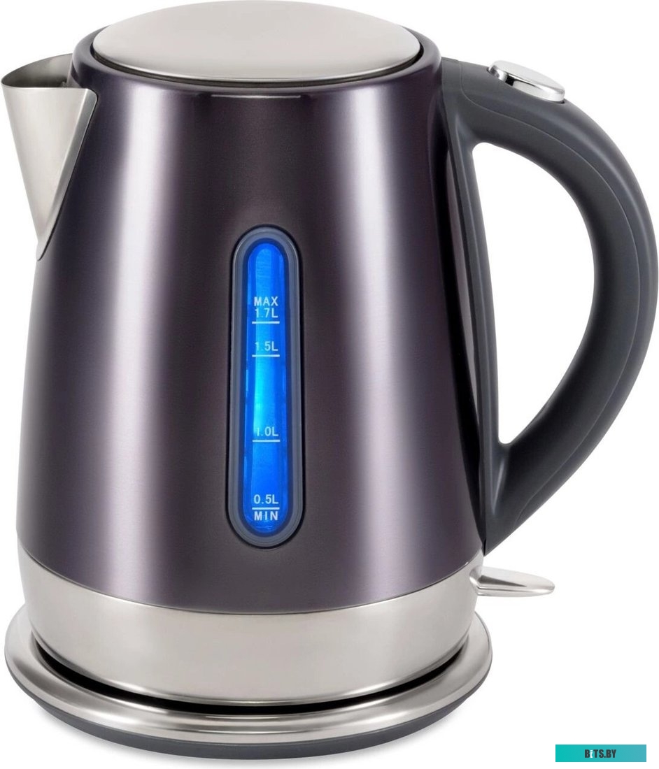 HYK-S7777 Чайник электрический Hyundai HYK-S7777, 2200Вт, графит и серебристый