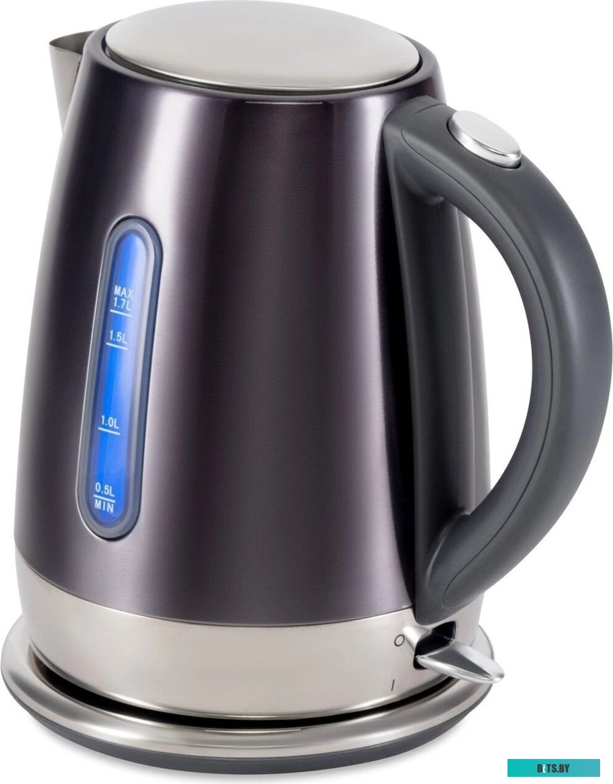 HYK-S7777 Чайник электрический Hyundai HYK-S7777, 2200Вт, графит и серебристый