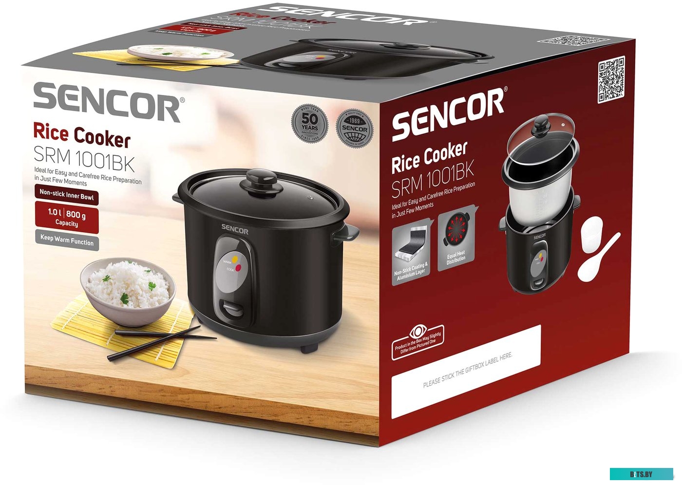 1001BK Рисоварка Sencor SRM 1001BK