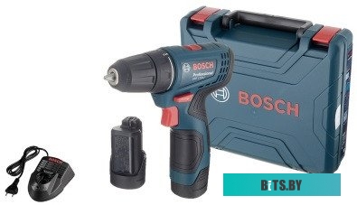 Дрель-шуруповерт Bosch GSR 120-LI Professional 06019G8020 (с 2-мя АКБ, кейс) <0 601 9G8 020>