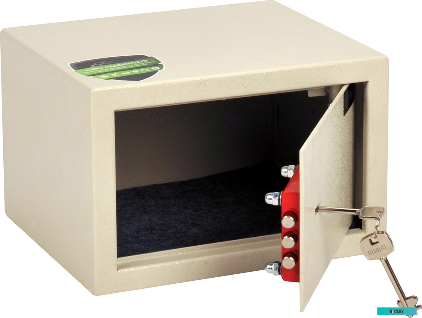 CS-SF-K18L Сейф мебельный Cactus CS-SF-K18L взломостойкий 170x260x230мм ключевой