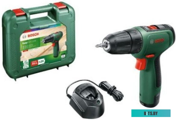 Дрель-шуруповерт Bosch EasyDrill 1200 06039D3006 (с 1-им АКБ, кейс) <0 603 9D3 006>